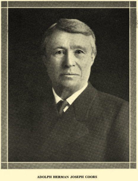 adolph herman coors death.